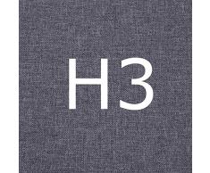 Betten Jumbo King Boxspringbett 200x200 cm mit Bettkasten und Luxus 7-Zonen Taschenfederkernmatratze Visco-Topper H3 Hellgrau Hotelbett Doppelbett Polsterbett