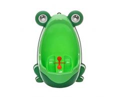 tenflyer Frosch Kinder Töpfchen WC-Training Kid-WC für Jungen Pee Trainer Badezimmer