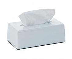 kela Kosmetiktuch-Box Panno aus Kunststoff in weiß, Plastik, 25.5 x 14 x 9 cm