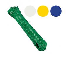 My basics Plastik-Wäscheleine mit Drahteinlage, Länge: 30 m