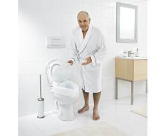 RIDDER Assistent A0071001 Toilettensitzerhöhung, WC-Sitzerhöhung, ca. 10 cm, weiß