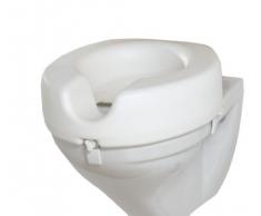 Wenko WC Sitz-Erhöhung Secura - 150 kg Tragkraft, 41,5 x 17 x 44 cm, weiß