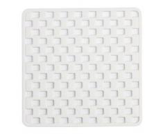 Seaslkin Doby Sicherheitseinlage für Badewanne und Dusche, Farbe: Weiß, Kunststoff, Größe: 50x50 cm