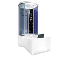 AcquaVapore DTP8055-A203R Whirlpool Wanne Duschtempel Dusche Duschkabine 98x170