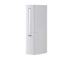 Bascar Slim Plastic Rectangular Small Mülleimer Badezimmer Mülleimer, Mülleimer mit Toilettenbürstenhalter Badezimmer, Küche, Büro, Wohnheim, Kinderzimmer Shatter Resistant (Ein ganzes Set)