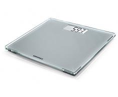 Soehnle Style Sense Compact 300 Personen Digitalwaage mit extragroßer Trittfläche, Waage mit gut lesbarer LCD-Anzeige, Personenwaage im extraflachen Design, Körperwaage aus Sicherheitsglas
