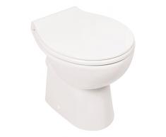 AquaSu Stand-WC spülrandlos mit WC-Sitz, weiß, 57225 5