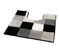 Kleine Wolke 5426926129 WC-Vorleger Caro 55 x 55 cm schwarz