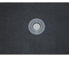 barrierefreies befliesbares Duschelement 1.200 x 760 x 40 mm, Punktablauf zentral