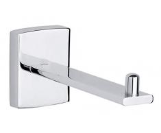 Tesa klaam Ersatzrollenhalter (inkl. Klebelösung, verchromt, rostfrei, 61mm x 46mm x 136mm)