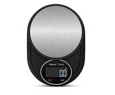 ZWMM Genau Digitale Küchenwaagen, Digitale Multifunktions-Küchenwaage zum Kochen Stilvolle, ultraflache Designwaage, LCD-Display, kompakte Aufbewahrung, einfache Reinigung