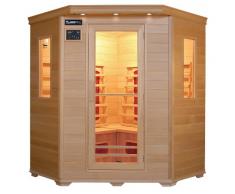 Infrarotkabine / Wärmekabine / Sauna - ECK ! für 4 Personen SONDERAKTION