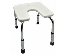 Sundo Homecare 10300 Duschhocker mit Hygieneausschnitt