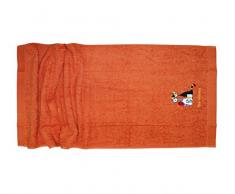 LASAHOME Badtextilien Rosina Wachtmeister Little Town 100% Baumwolle, 520 g/m² (70 X 140, Hellorange)
