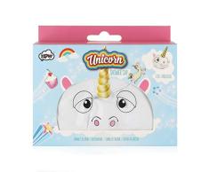 NPW Novelty - Weisse Einhorn Duschkappe