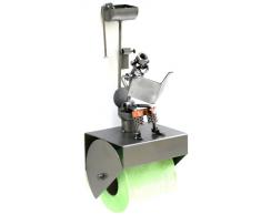 Schraubenmännchen KLO MANN KLOPAPIERHALTER TOILETTENPAPIERHALTER handgefertigte ausgefallene Geschenkidee