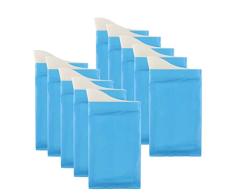 12Shage Einweg Urinbeutel, 10pc Camping Reise Toilette Super saugfähig Traffic Jam Notfall Urinal Pee Tasche für Erwachsene Kinder, 600cc (10pc)