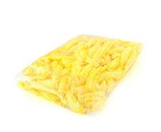 100PCS Einweg Duschhaube, Einweg-Kunststoff Duschkappe, Haarschutz Haarhaube, Spa, Reise, Hotel, Dusche, Braids Durchsichtig