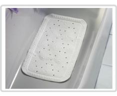 Badematte Badewannen-Einlage Antirutsch-Einlage Sicherheitseinlage Farbe: weiß *Top-Qualität*