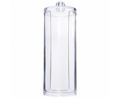 CALISTODE Kosmetische Organizer Wattepad Halter Speicher Make-up Fall Kasten runde Form