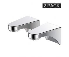 TankerStreet 2 Stücke Seifenhalter Praktischer Magnetische Seifenschalen Kunststoff Wandmontage Seifenschale Einfach zu Bedienen für Badezimmer Wand, Küche Spüle