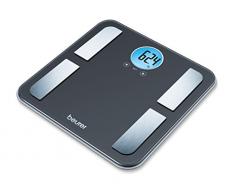 Beurer BF 195 Glas-Diagnose-/ Personenwaage, zur Ermittlung von Körperfett, Muskelanteil und Kalorienbedarf