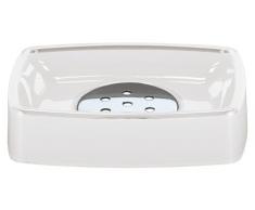 Kleine Wolke 5061114853 Easy Seifenschale, Schnee weiß