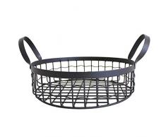 XCY Bad-Accessoires Eckdusche Regal Badezimmer Regal Badezimmer-Speicher-Korb Küche Storage Basket Bad Eisenrahmen Haushalt Mit Griff Praktisch Rund Rostende Easy Clean Aufbewahrungsbox