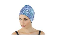 Fashy® Exklusive Damen Badehaube mit Folieninnenhaube und Verstellbarer Klettverschluss