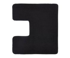 IKEA Toilettenmatte TOFTBO Flauschiger WC-Vorleger - saugstarke Mikrofaser - 55x60 cm - maschinenwaschbar - div. Farben (schwarz)