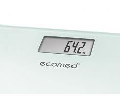 Medisana Ecomed PS-72E digitale Personenwaage 23511, bequeme Step-on Einschaltfunktion, bis 150 kg