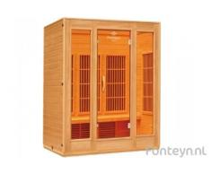 Sven 3 Topline 3 Personen Infrarotkabine & Infrarotsauna / 1900 Watt / Infrarot Wärmekabine und viele Extras