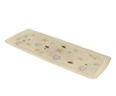 Kleine Wolke 5365226001 Wanneneinlage Seashell, 36x 92 cm, sandbeige