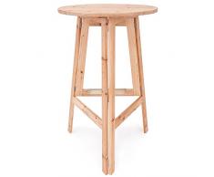 Deuba Stehtisch Klappbar Massiv Holz Ø 78cm x 111 cm Rund Bistrotisch Partytisch Holzstehtisch Gartentisch Klapptisch