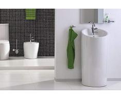 Lux-aqua Waschtisch Keramik Stand Waschbecken 40129