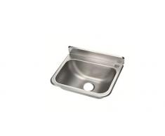 Handwaschbecken Waschbecken Becken aus Chrom-Nickel-Stahl/Edelstahl 37,5 x 33,0 cm *Neu*