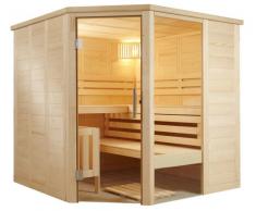 Well Solutions Eck SaunakabineAura 206x206 cm. in Fachhandelsqualität