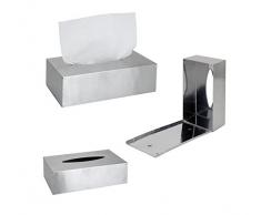 Kosmetiktücherbox Edelstahl Taschentuchspender Kosmetiktücher Taschentuchbox Box