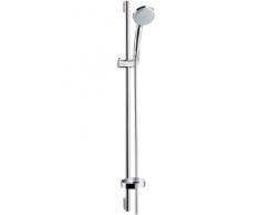 Hansgrohe Brausegarnitur Croma 100 Vario Ecosmart Brausestange 90 cm, verchromt, 27653000