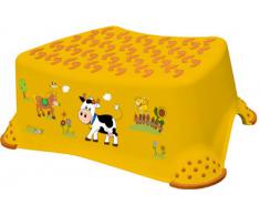 OKT Kids 18642456063 Tritthocker Funny Farm, apricot-orange