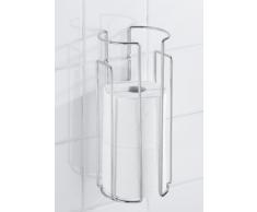 Wenko Toilettenpapier-Ersatzrollenhalter, für 3 Rollen, Stahl, 13,5 x 32 x 14 cm, chrom