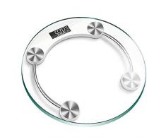 HJTLK Digitale Waage, Waage Badwaage, Digitale elektronische Bodenwaage Elektronische Waage, LCD-Display, 180 kg