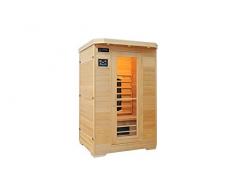 Ivar-2 Comfort Fullspektrum 2 Personen Sauna Infrarotkabine & Infrarotsauna/Infrarot Wärmekabine und viele Extras. FULL SPEKTRUM
