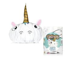 Preis am Stiel Duschhaube - Einhorn | Duschaccessoire | Einhorn Sachen | Duschkappe | Einhorn Duschhaube | Geschenk für Frauen | Badehaube | Duschzubehör | Frauen Geschenk | Kinder Duschhaube