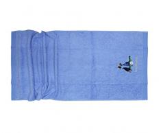 Badtextilien Rosina Wachtmeister ROSES 100% Baumwolle, 520 g/ m². (33 X 50, Blau)
