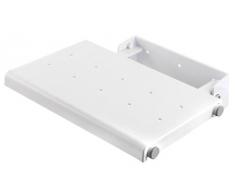 Croydex Wand montiert Zusammenklappbares Dusche Sitz, weià Zur Wandbefestigung, einklappbar