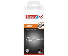 Tesa luup Ersatzrollenhalter (inkl. Klebelösung, verchromt, rostfrei, 50mm x 175mm x 70mm)