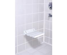 GAH-Alberts 140892 Duschklappsitz - für die Befestigung an der Wand, Kunststoff, weiß, 315 x 225 mm
