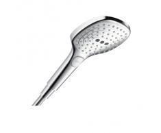 Hansgrohe Handbrause Raindance Select E120 3 Jet Eco Brausekopf 120 mm, verchromt, 26521000