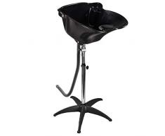 Efalock Professional Friseur-Waschbecken, schwarz, 1er Pack, (1x 1 Stück)